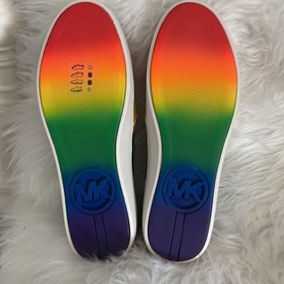 Rainbow Michael Kors Dylan Sneakers - Picture 10 of 10